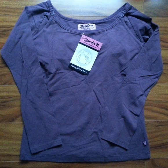 NWT Glamourmom Nursing Long-Sleeve Tee - Picture 1 of 3
